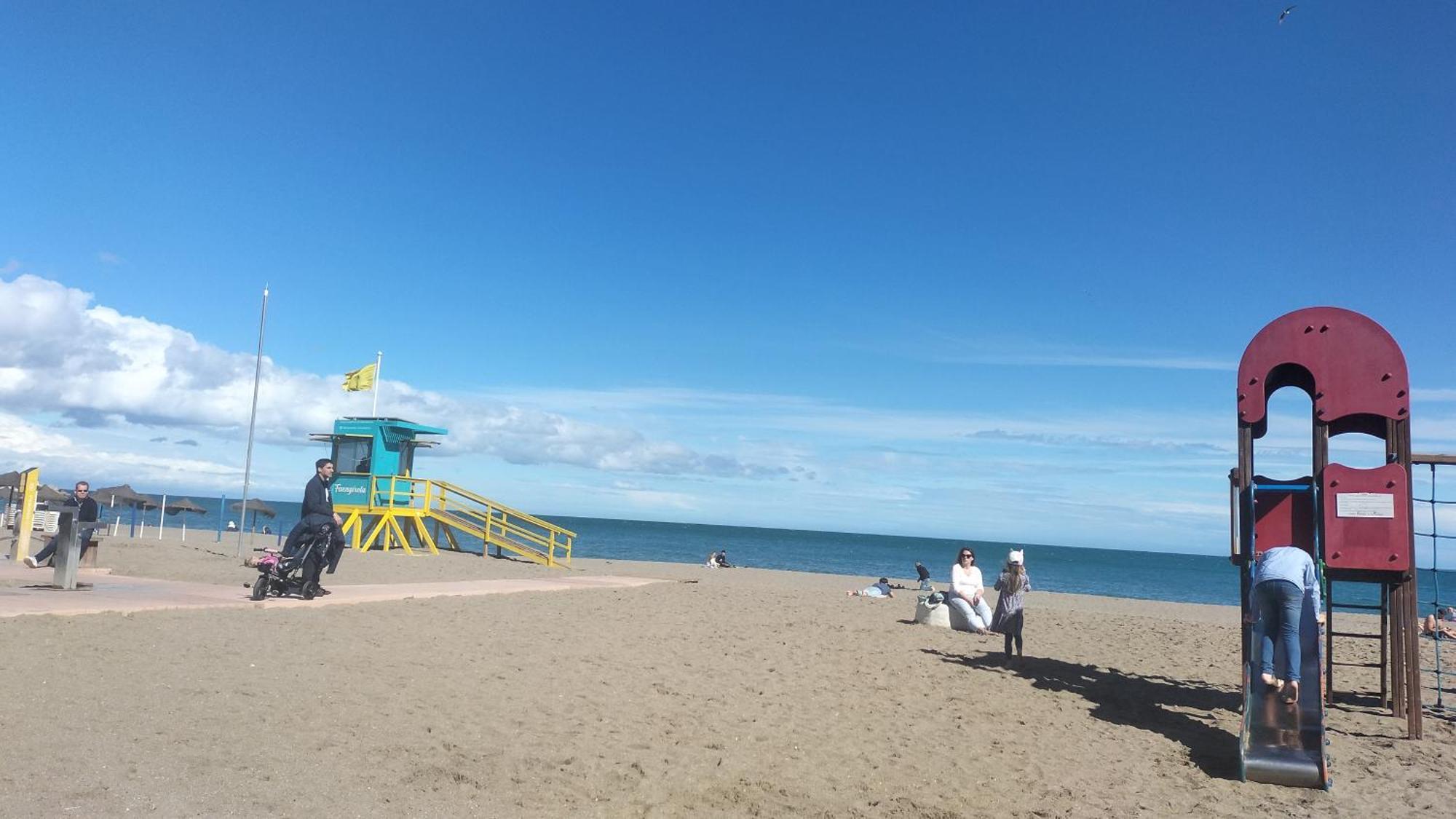 Apartamento Con Vistas Al Mar Фуэнхирола Экстерьер фото